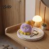 Portable Key Holder Plush Octopus Keychain, Fuzzy Stuffed Sea Animal Bag Charm, Hanging Charm Knit Hat with Keyring for Backpacks and Handbags