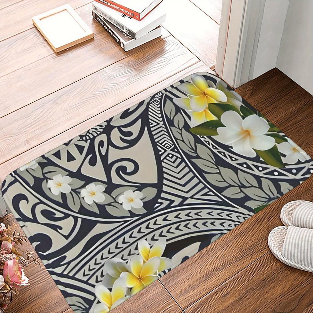 1PC Bohe Styles Pattern Kitchen Rug Non-Slip Door Mat Pop Design Bathroom Rug Bath Mat Carpet for Home Sink Laundry Decor