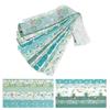 80Pcs Cotton Quilting Fabric Soft Colorful Jelly Roll 20 Floral Prints Pre-Cut Strips DIY Hand Sewing Quilting Crafting Fabric