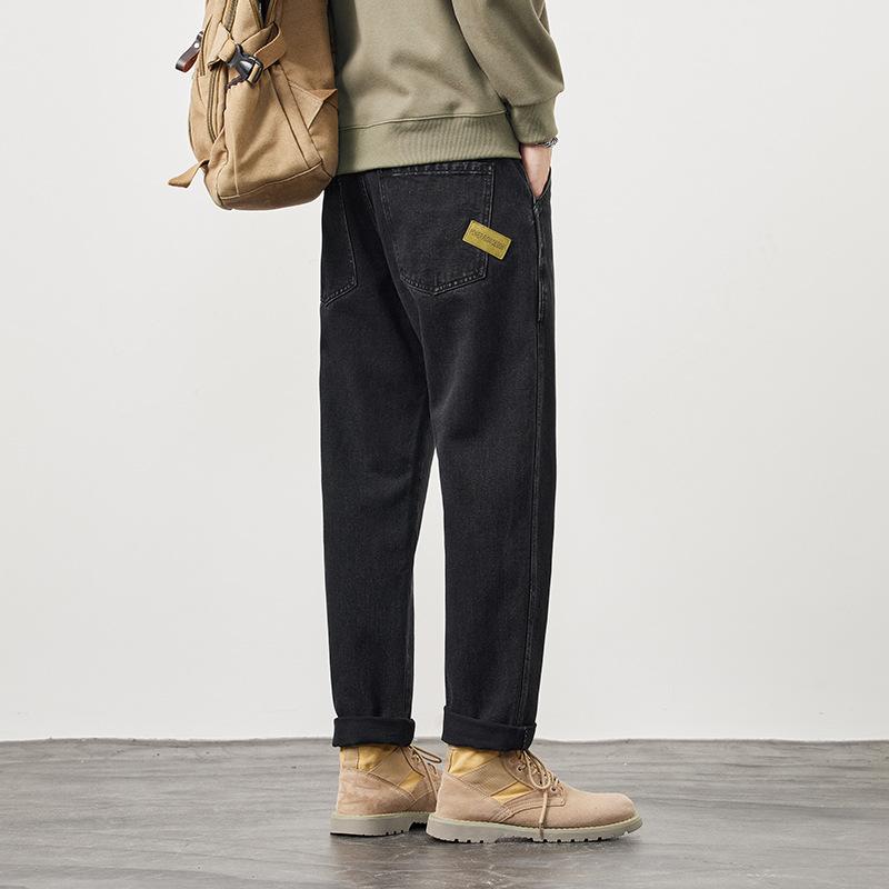 

Джинси Чоловічі Вільні Прямі Американський Ретро Повсякденні Штани 42