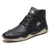 Newest Men Leather Casual Boots Handmade Spring Ankle Sneakers Soft Flats Men Boots Plus Size 39-47 Male Hombres Botas