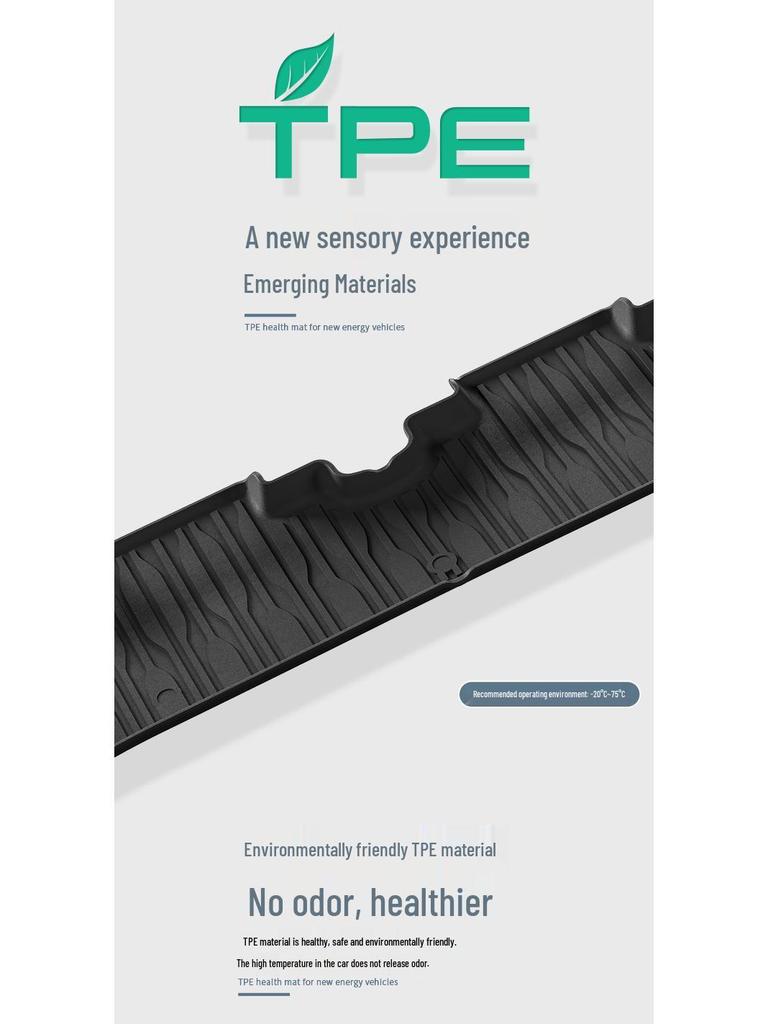 Eco-Friendly TPE Floor & Trunk Mats for 2023-2025 BYD Seagull
