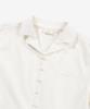 Covernat Woman Collared Half-Sleeve Dress Ivory