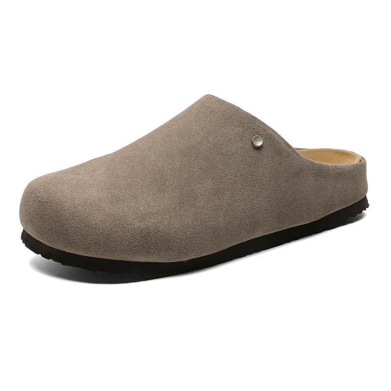 Unisex Retro Suede Slip-On Birkenstock Mules - Summer Breathable Clogs
