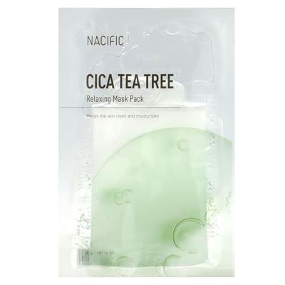 Cica Tea Tree Relaxing Beauty Mask Pack, 1 Tuchmaske, 1,05 oz (30 g)