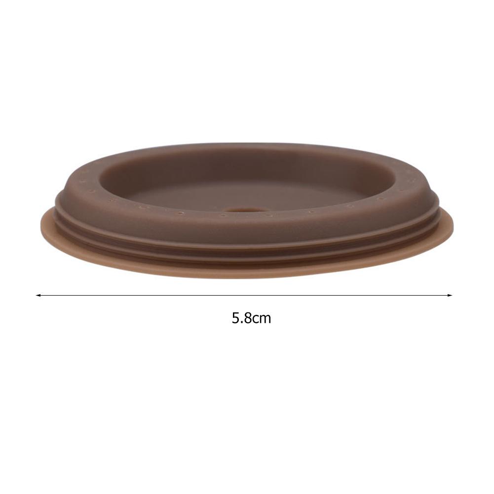 Refillable Reusable Silicone Lid Food Grade Cover Capsules Pods Aluminum Seal Stickers for Vertuo/Vertuo Line Coffee Capsule Cup