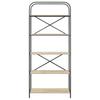 Bookshelf Sonoma Oak 80 x 30 x 183 cm Particleboard