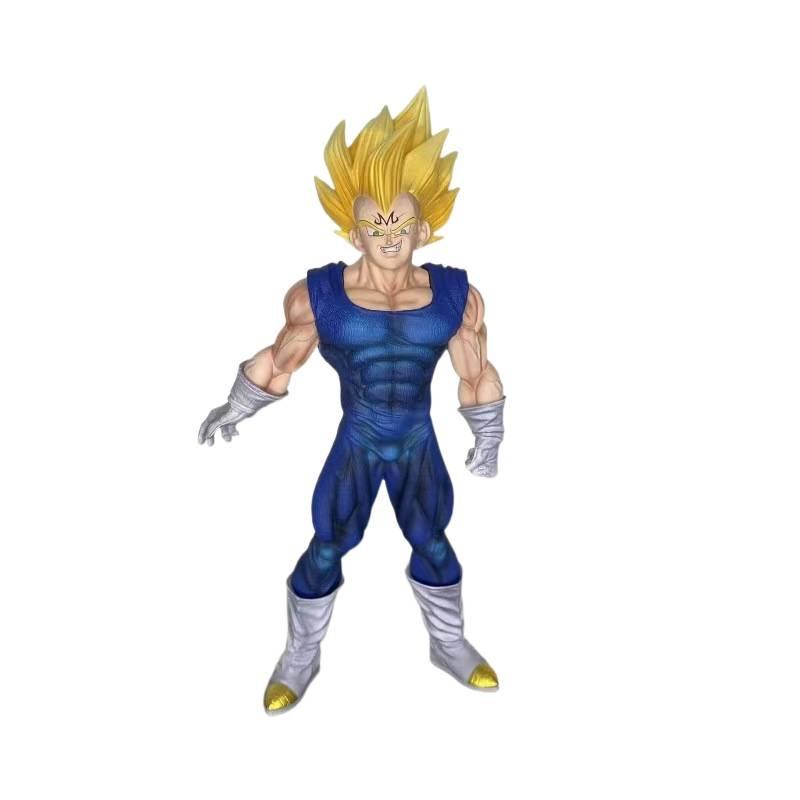 Animation Dragon Ball, Dry Matrix 2, Super Saiyan Standing Statue Model Doll Tide Play Ornament Gift