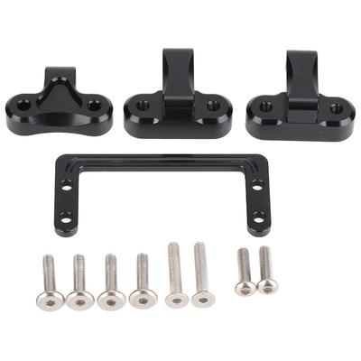 Servo Mount Bracket Aluminum Alloy High Strength Beautiful Replacement Beam Servo Mount for LCG 1 10 RC Cars