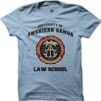 Better Call Saul University of American Samoa Law School Printed T-shirt 8989