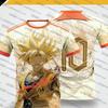 Tricou Special Anime Japonez Goku Fotbal Dragon Ball Bărbați/Femei Copii Supradimensionat Uscare Rapidă Respirabil Bandai Tricou Cosplay