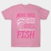 T Shirt Women Let This Girl Show You How To Fish Angler Gift Harajuku Print Kawaii Tshirt Summer Short Sleeve Female T-Shirt Top Tee