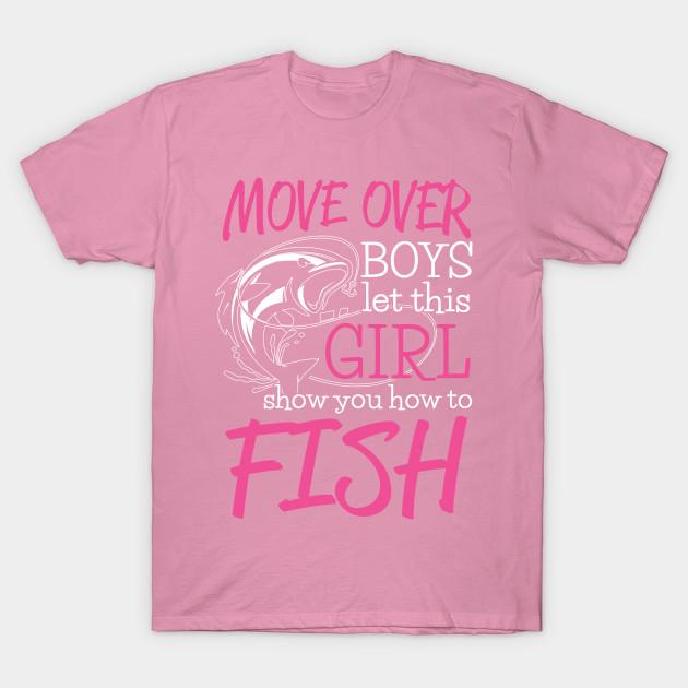 T Shirt Women Let This Girl Show You How To Fish Angler Gift Harajuku Print Kawaii Tshirt Summer Short Sleeve Female T-Shirt Top Tee