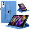 For Lenovo Yoga Tab 11.1 Case Tb710fu 360 Rotating Embossed Flip Stand Tablet Cover for Funda Lenovo Yoga Tab Case 11.1 Inch
