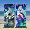 Spiel Wuthering Waves Lynae Handtuch Weich Pool Geschenk für Reise Fitnessstudio Dusche Camping Schnelltrocknend Sport Große Strandhandtücher