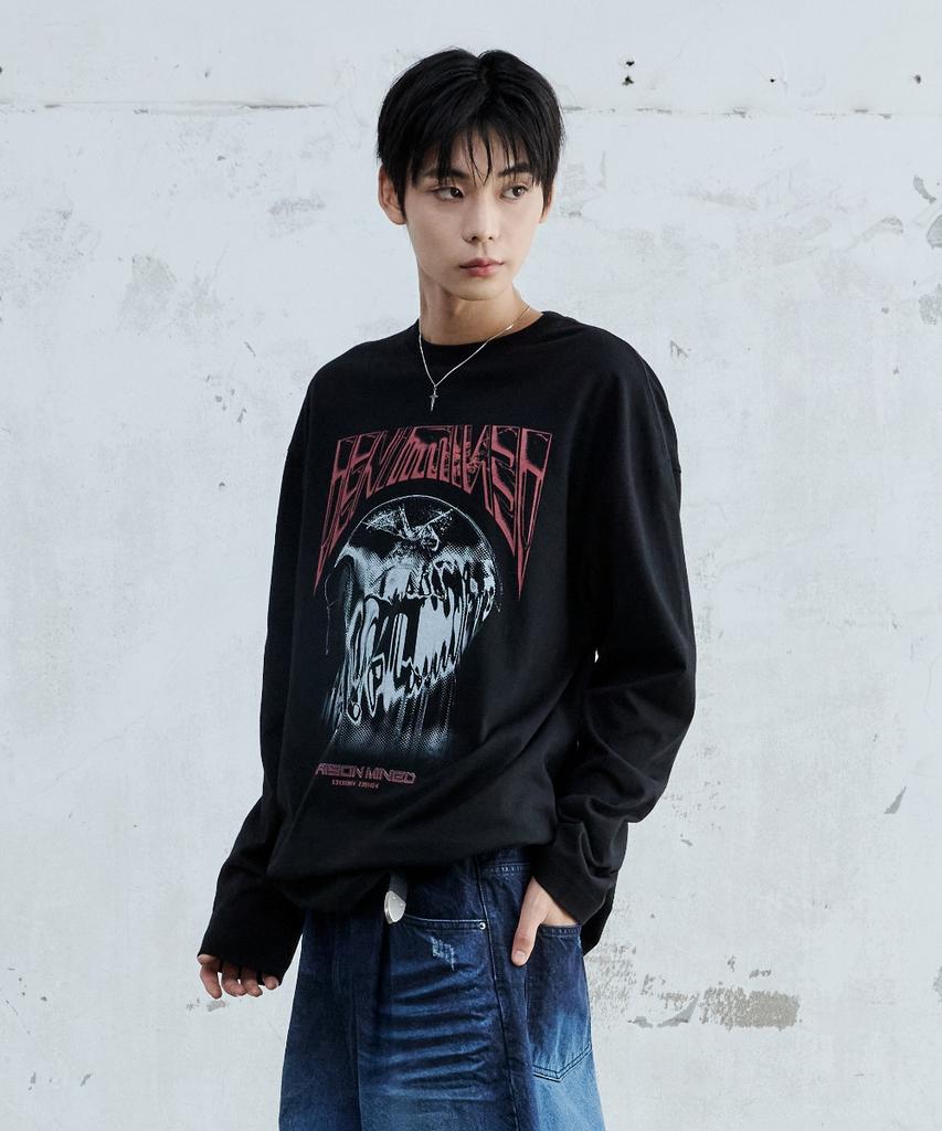 MAISON MINED Sticky Long Sleeve Black
