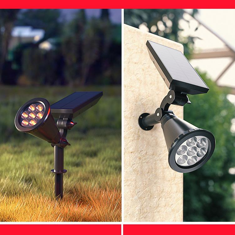 Super Bright Waterproof Outdoor Solar Spotlight for Garden and Home