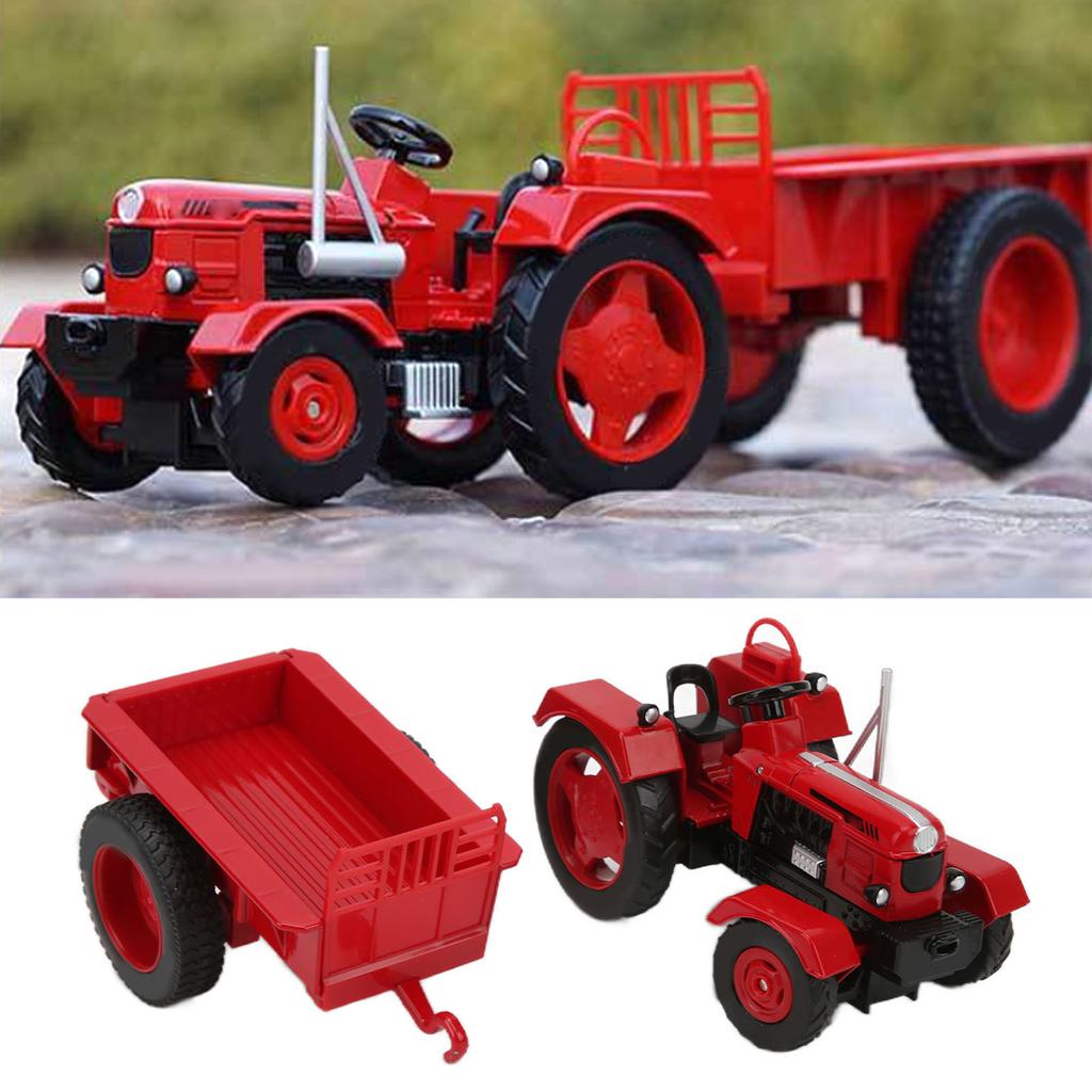 Nutzfahrzeugmodell 1/18 Legierung Retro Traktor Spielzeug für Kinder Spielzeugsammlung Dekoration