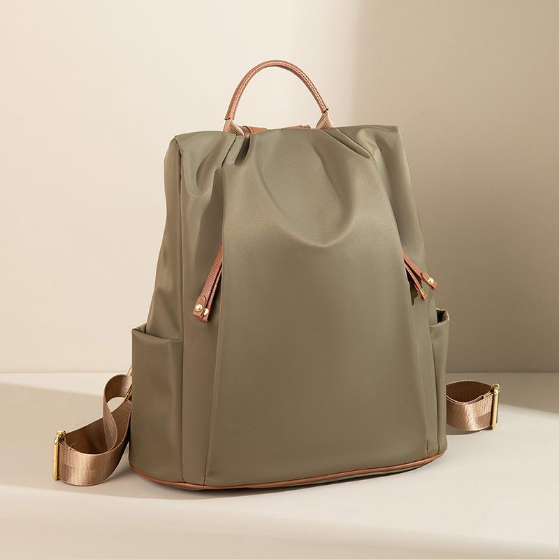 Dámský módní lehký batoh proti krádeži s velkou kapacitou, z oxfordské tkaniny, ležérní dámský cestovní batoh