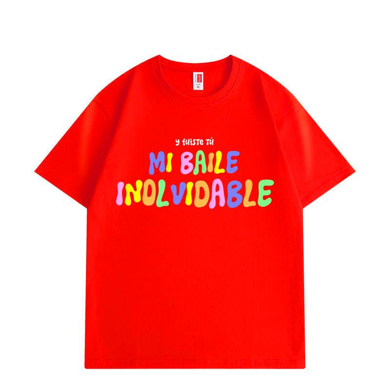 Rapper Bad Bunny Merch T-shirts Men Women Clothing Harajuku Hip Hop Pop Music T-shirt Fashion Y2k StyleT Shirts