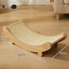 Sisal Cat Scratching Board - Durable, Shed-Free, Sofa-Safe Cat Lounger & Claw Toy