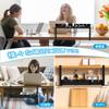 VerkTop Cable Desk Cable Extendable Width 20KG Load Cable Cable No Drilling Cable Cable Fits from Desk Rustproof Carbon Cable Router Cord Cable Cable