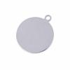 Stainless Steel Mirror Polished Logo Plate: Titanium Steel Engraving Pendant