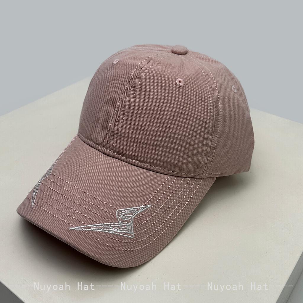 Baseball Simple Stitching Embroidered Lightning Personal Women Men Her Him For Fresh Caps Peaked Hats Sunshade Street Versatile American Style