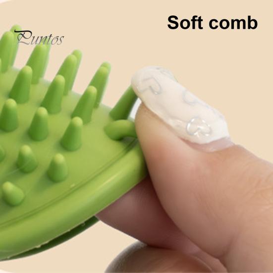 Brosse à gratter pour chat - Gant autonettoyant pour coin mural - Outil de massage - Peigne doux en silicone pour chat - Dents faciles à installer - Épilation des poils de chat pour chaton