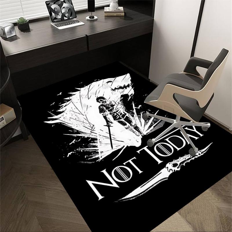 

1pc Not Today Carpet, Office Rug Outdoor Mat Home Decor Area Carpet Festival 60cm by 90cm