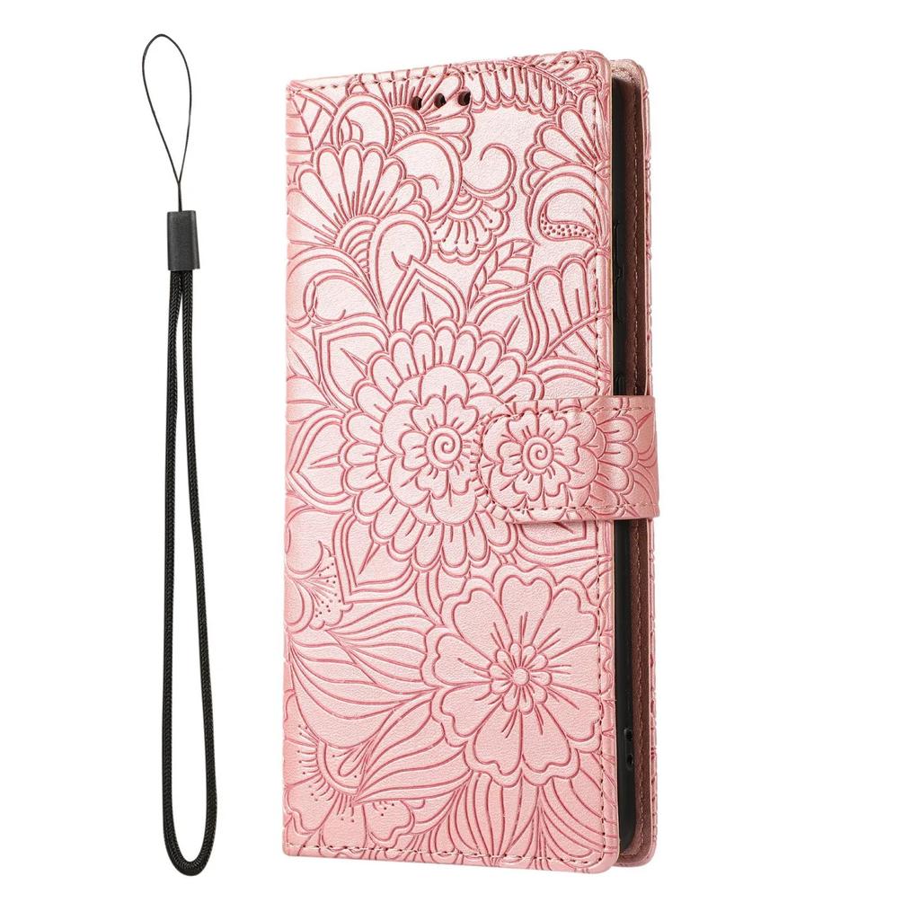 Leather Phone Case for Samsung Galaxy S23 FE S24 S25 Ultra S22 Plus A14 A34 A54 A15 A35 A55 Wallet with Card Holder Cover