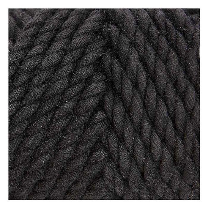 Pelote de corde en coton 25 m - Noir