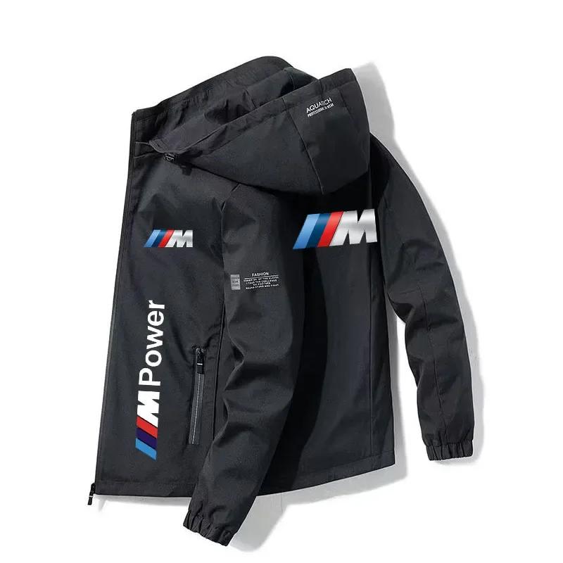 BAAU1 2025 Hot 2025 New BMW Bicycle Jacket Fashion Leisure Sports Bicycle, Super Large Outdoor Street Racing Motorcycle BMW Jacket