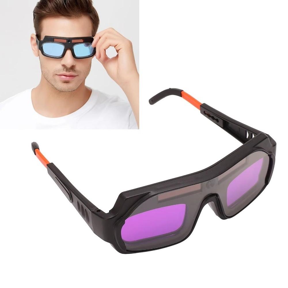 Anti-glare Welding Glasses Auto Darkening Eye Protective PC Glasses