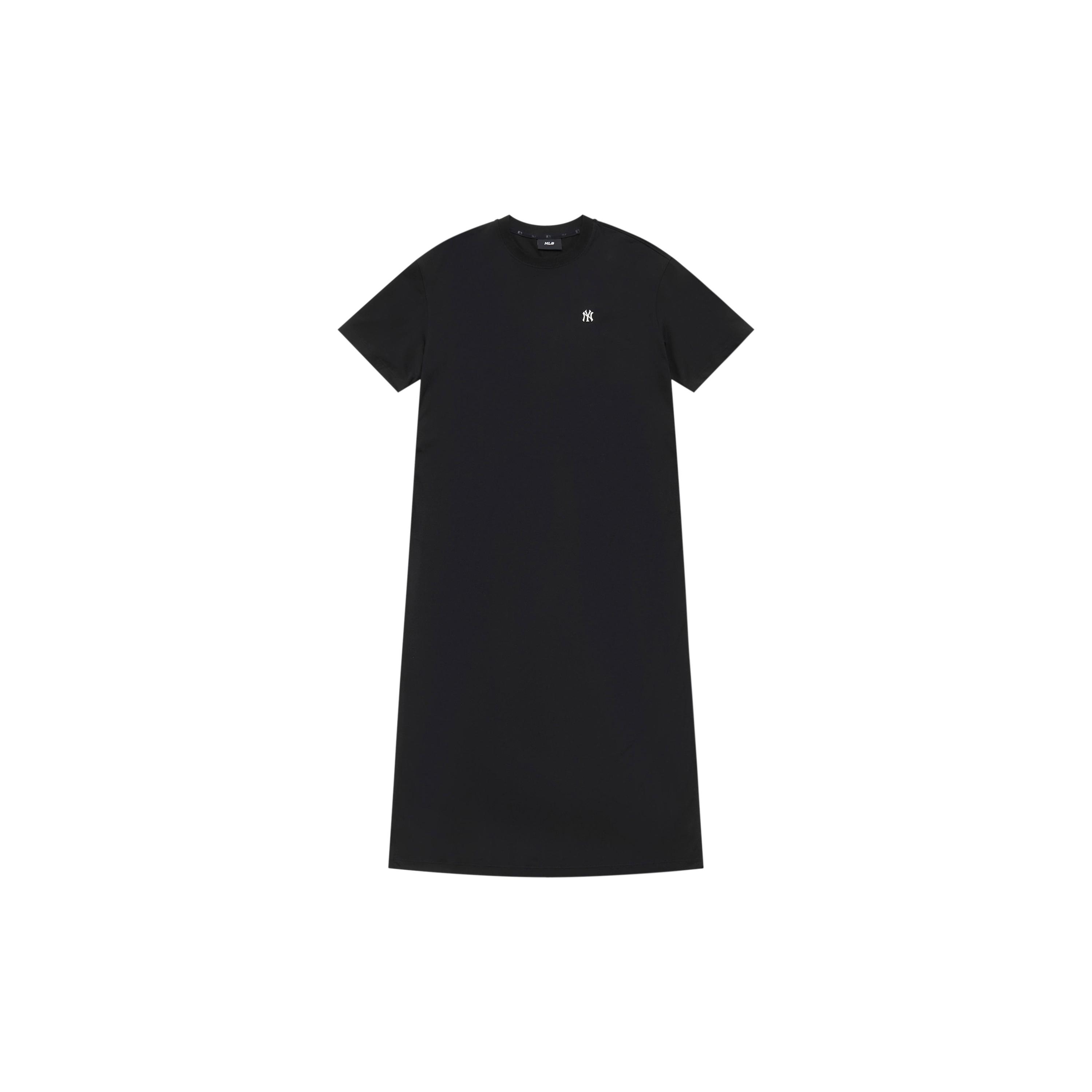 

Новое женское платье с коротким рукавом из базовой коллекции MLB New York Yankees SS25, черное 3FOPB0153-50BKS XS