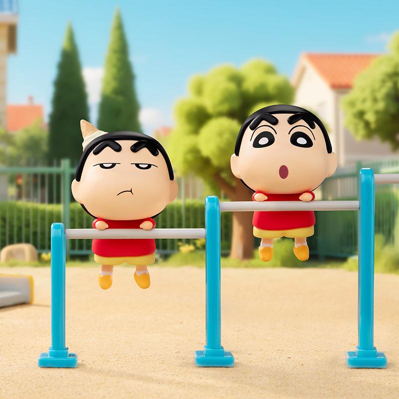 Crayon Shin-Chan Genuine Collectible Anime ation Figurine Hippers Mobile Phone Screen Decoration Interesting Toys Gift