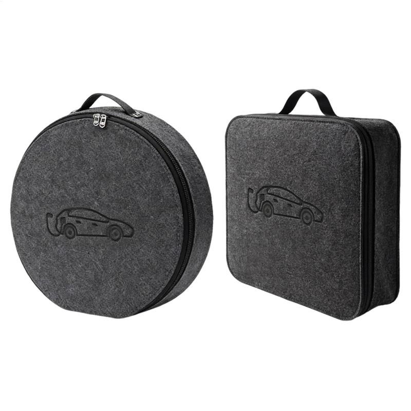 EV Charger Carrying Case Weatherproof Electric Vehicle Charging Cord Organizer Electric Vehicle Charging Cable Organizer Bag