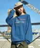 Peullukeu World Class Pigment Sweatshirt Navy Fmt751