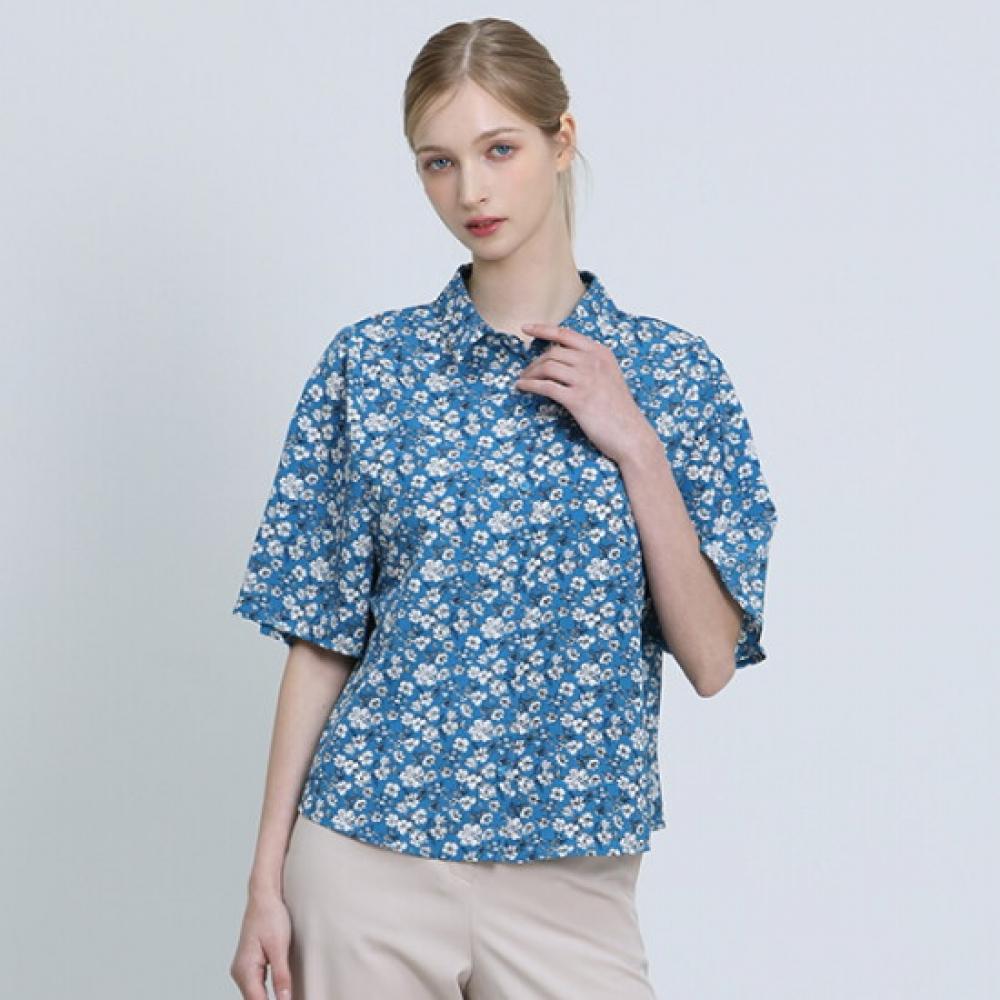 Cresson Short Sleeve Floral Print Shirt Nk301