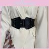 Stylish Black Elastic Waist Belt For Women Perfect For Dresses Coats And Winter Wear