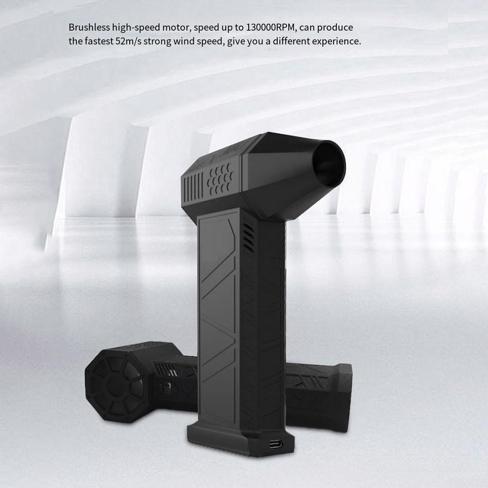 Mini Turbo Jet Fan with Imported High Speed Bearings CNC Metal Turbine