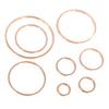 8-40mm Brass Closed Ring Earring Wires Hoops Pendant Connectors Rings For DIY Jewelry Making Supplies Accessories