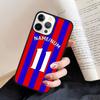 FootBall Number 10 Phone Case Cover For iPhone 17 Air 16 15 14 plus 11 12 13 pro max coque Shell Fundas