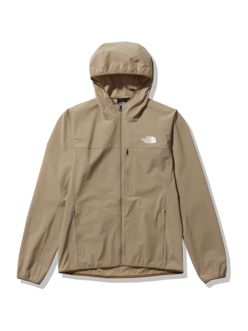 Мужская водоотталкивающая толстовка The North Face Lightweight Mountain Softshell KT Kelp NP22303, цвет бежевый, размер XL.