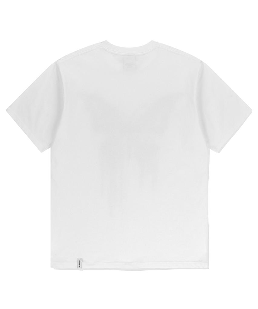 MAHAGRID Butterfly Goth Tee White(Mg2Emmt538A)