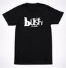 Bush Messy Logo Shirt 90s Grunge Alternative Hard Rock Band Classic Black Tee