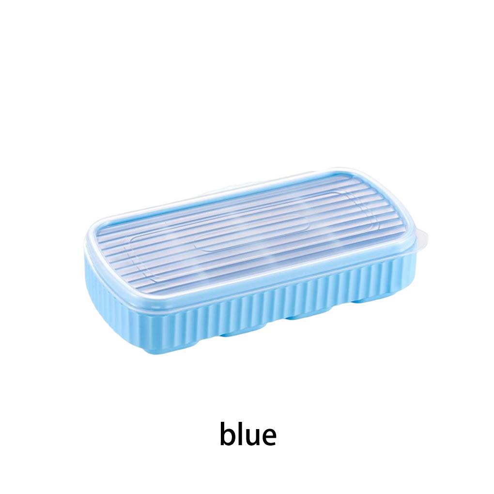 Tragbare Wiederverwendbare Silikon Eiswürfelform Bar Club Flexibel Staubdicht Weineiswürfelform mit Deckel Gadget Zubehör