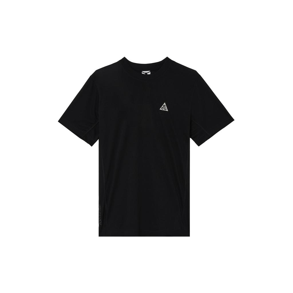 Nike Dri-Fit Adv ACG Goat Rocks Logo Graphic Crew Neck T-Shirt Men Tops Black DX7883-010