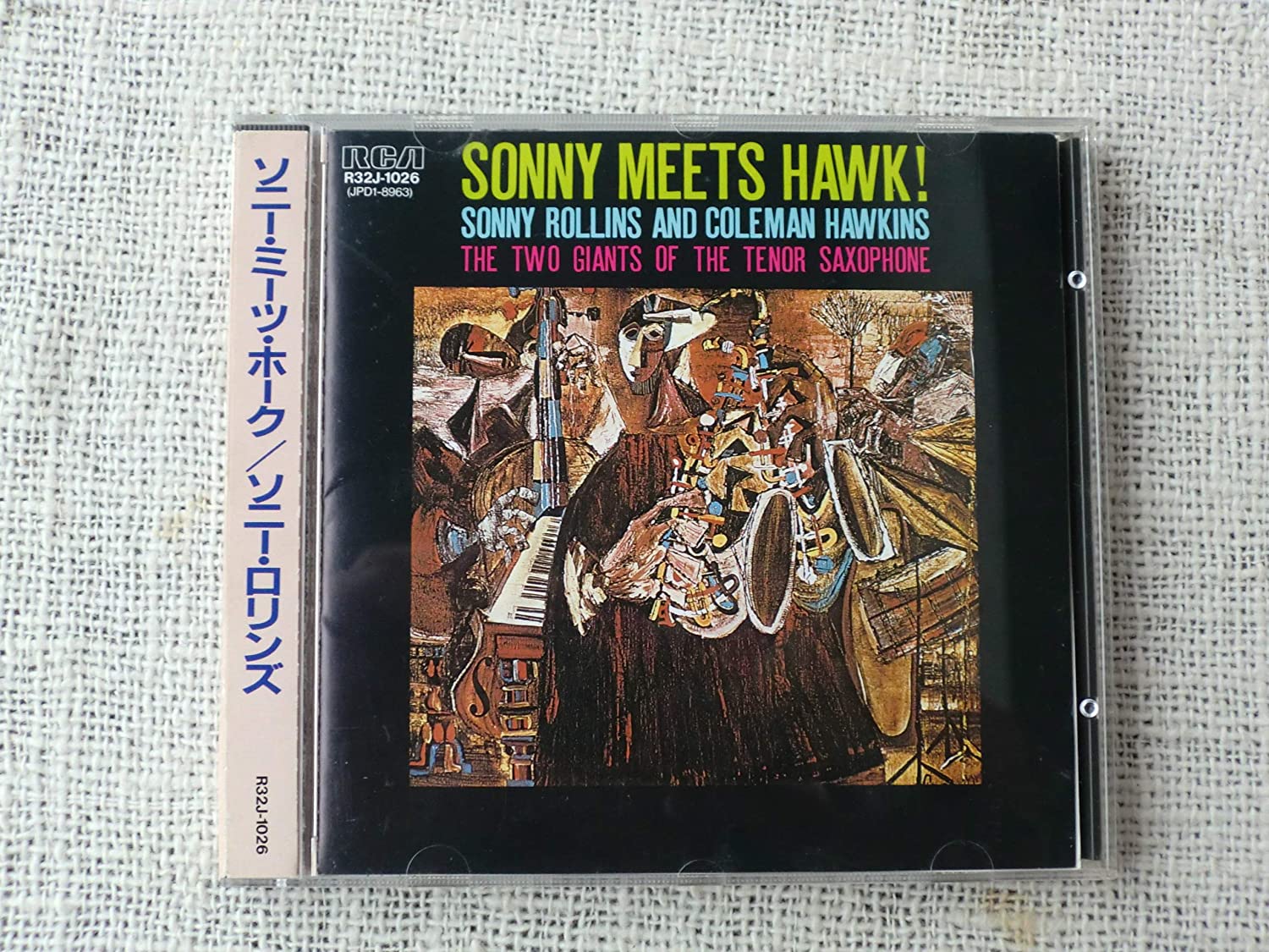 

CD SONNY ROLLINS COLEMAN HAWKINS Sonny Rollins Quartet Sonny Meets H R32J1026JPD189 RCA 1986 Japan Jazz Used