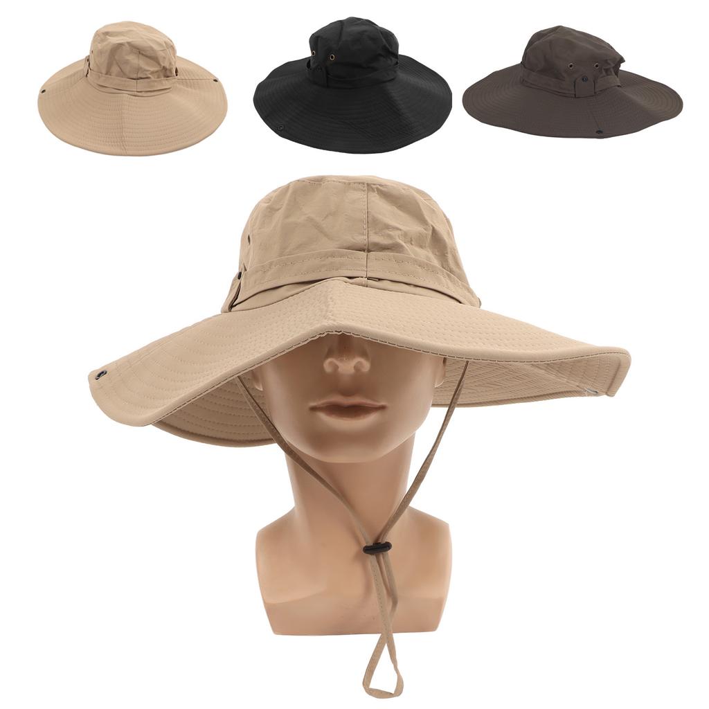 Fishing Hat Over UPF 50 UV Protection Adjustable Waterproof Versatile Wide Brim Bucket Hat for Outdo